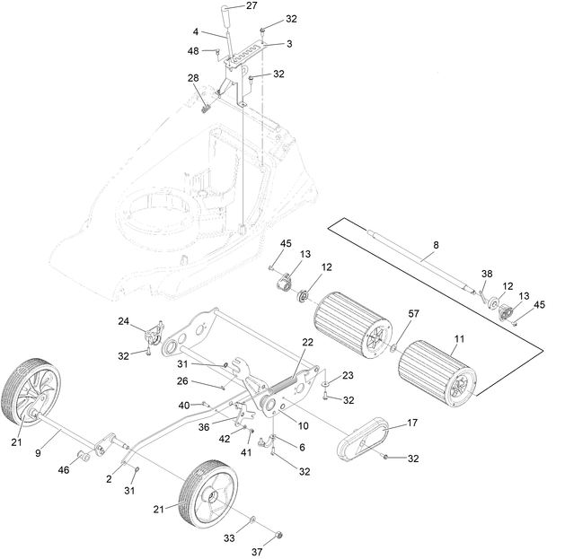 Hayter 373A transmission
