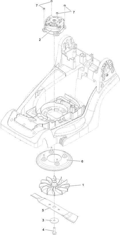 Hayter 553A motor