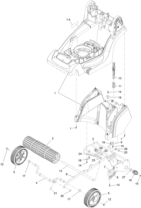 Hayter 553A roller