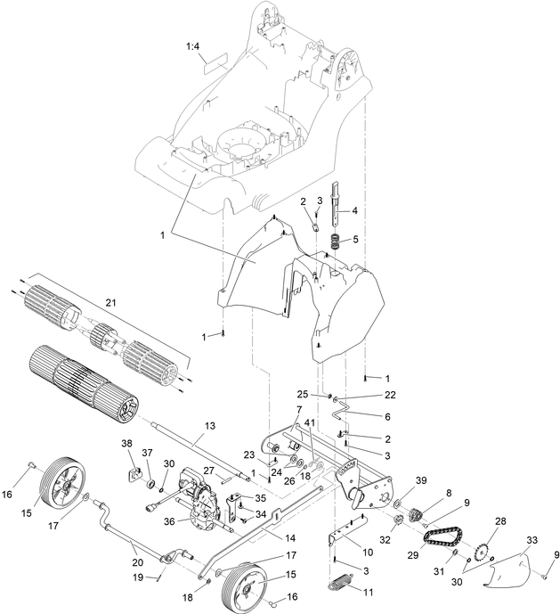 hayter 555a roller