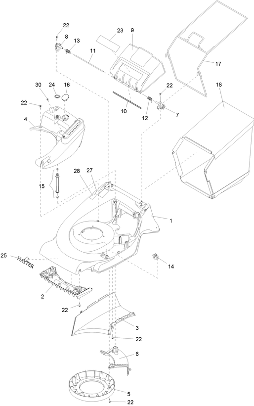 hayter 575a grassbox