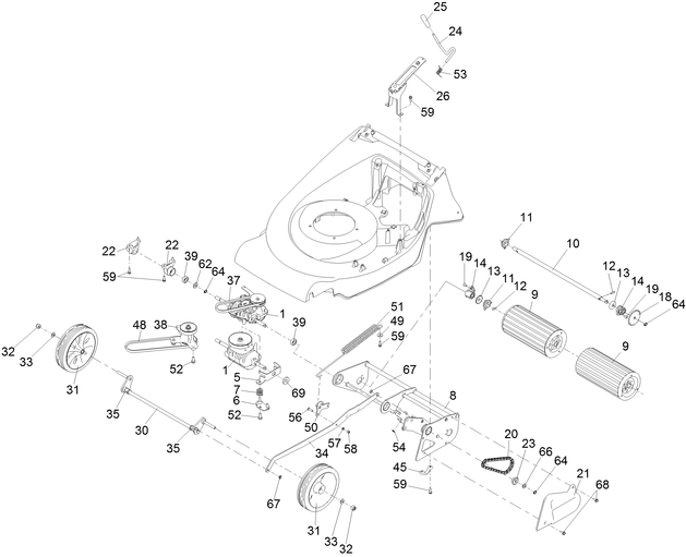 576b-traction-hoc hayter 576b roller