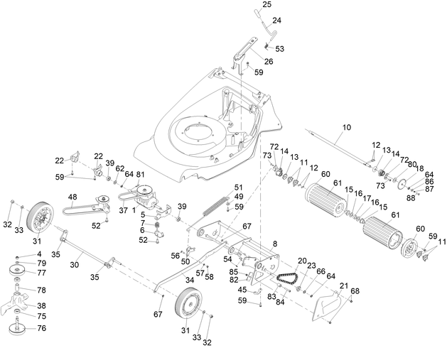 Hayter 579A roller