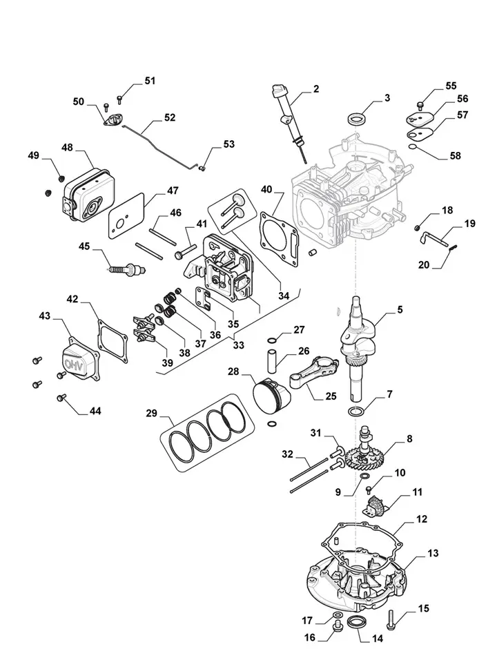 mountfield 827h piston