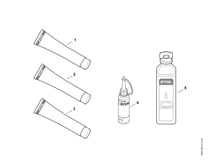 Stihl KM56 lubrication