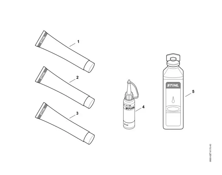 Stihl KM56 lubrication