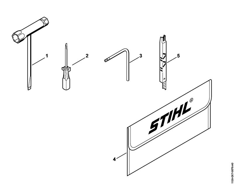 Stihl ms171 tools