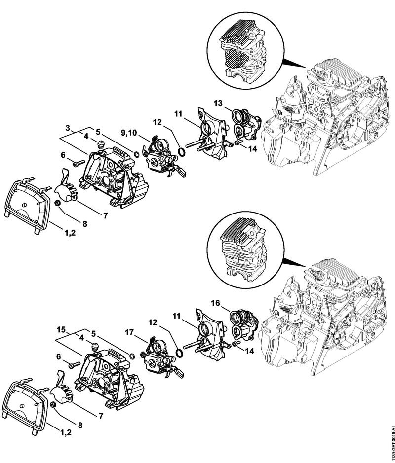 stihl ms181 airfilter