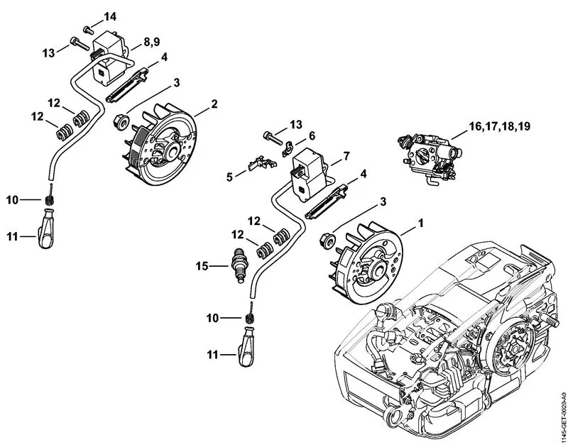 Stihl MS201C-M - Ignition System