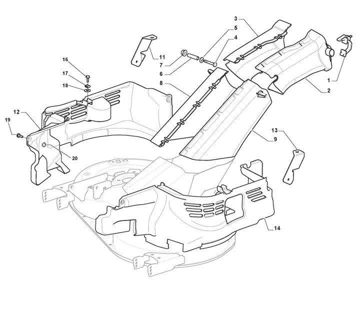 Mountfield 1330M belt protection