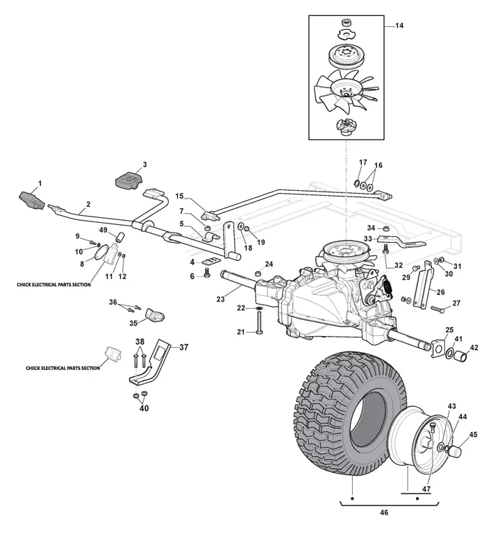 Cinghia Di Trasmissione Per Tosaerba - Foto 2