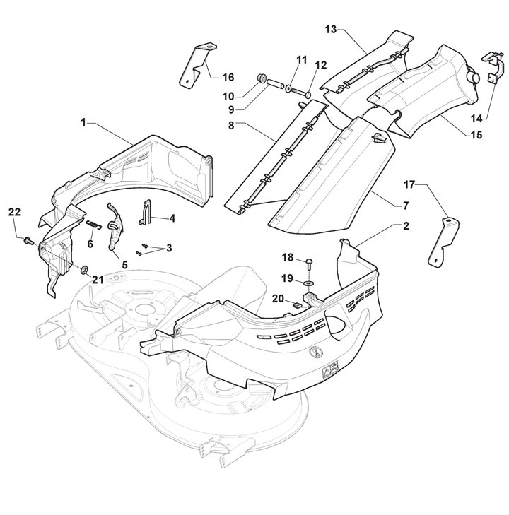 Mountfield 1538H Belt Protection