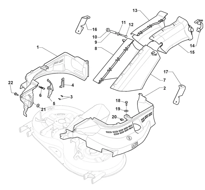 Mountfield 1638H Belt Protection