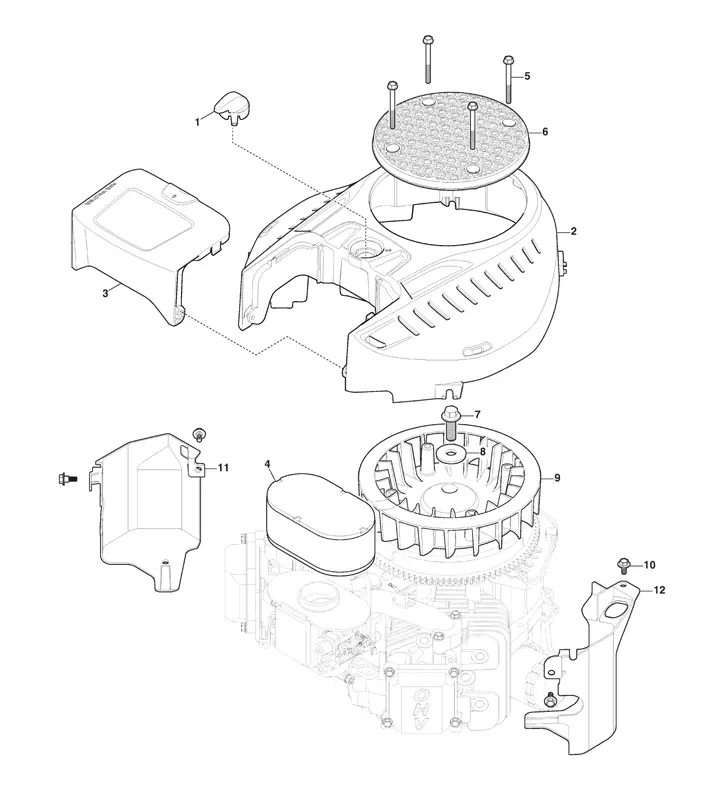 Mountfield 1638H Air Cleaner