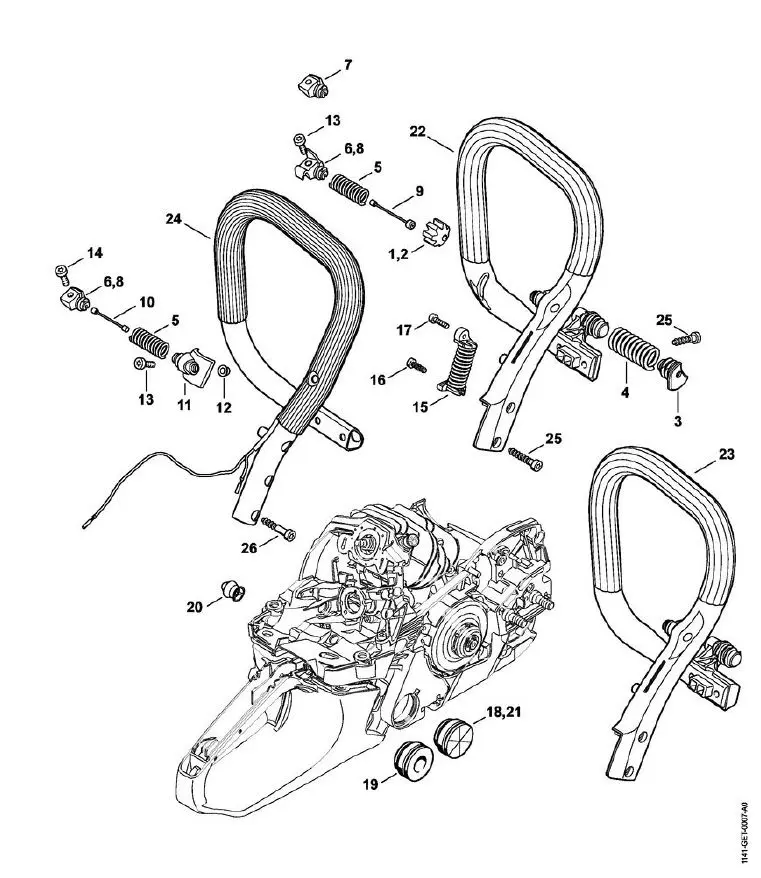 ms271 handle
