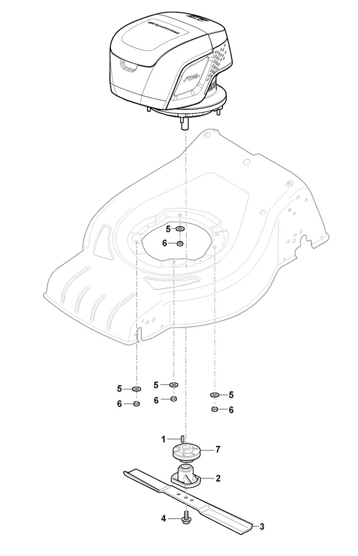 Mountfield Empress 46Li Blade