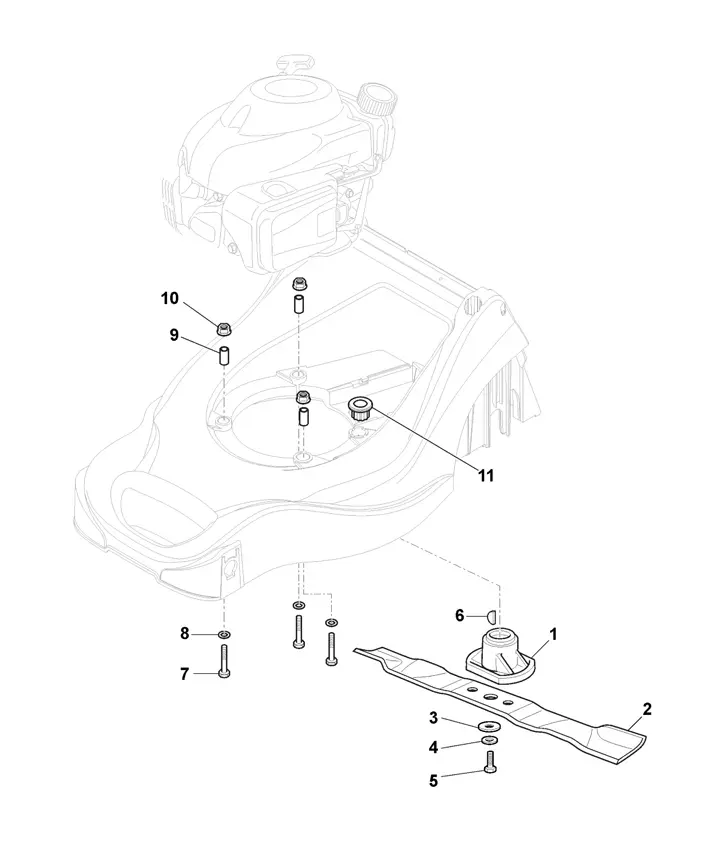 Mountfield HP41 Blade