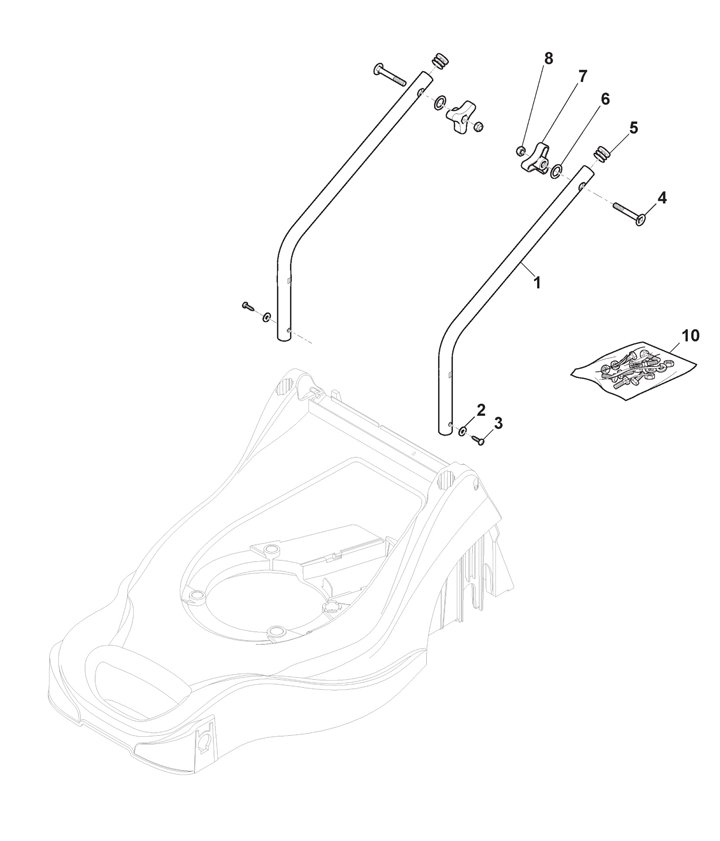 Mountfield HP41 Handle