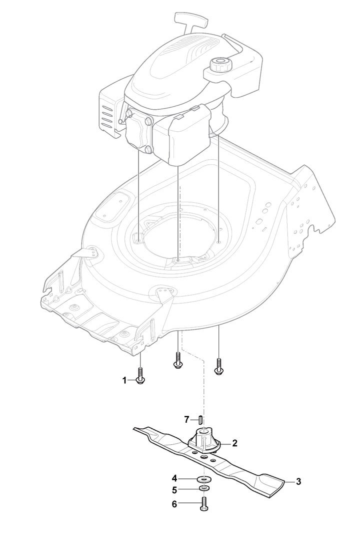 Mountfield HP42 Blade