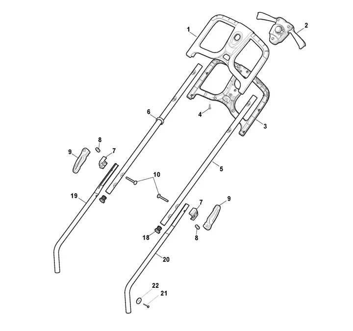 Mountfield Princess 34Li Handle