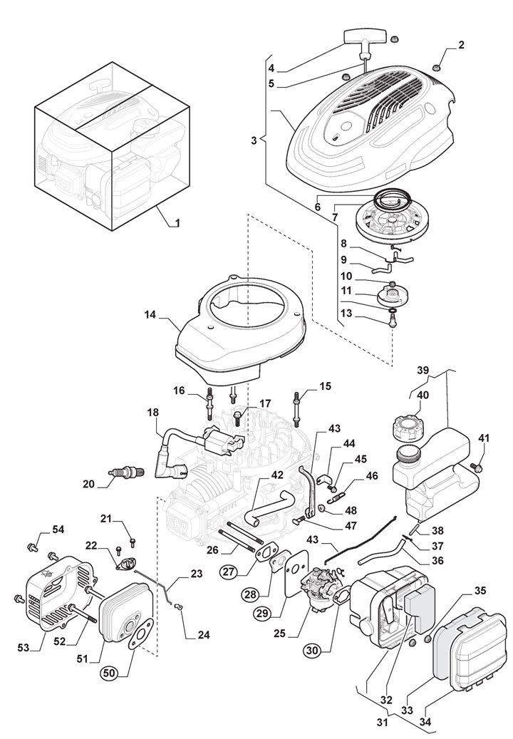 Mountfield S421R PD Carburettor