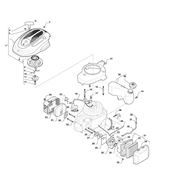 Mountfield S461R PD carburretor