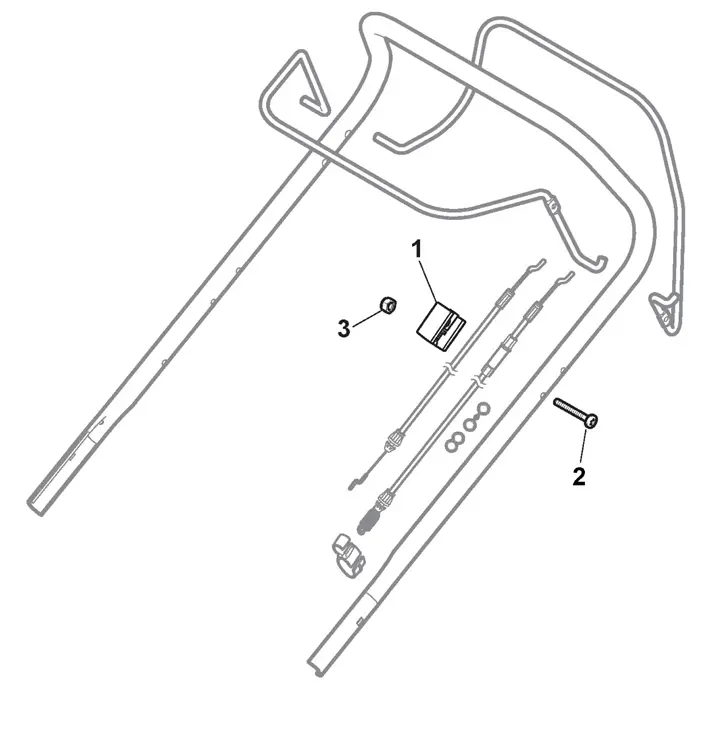Mountfield S461R PD - Handle