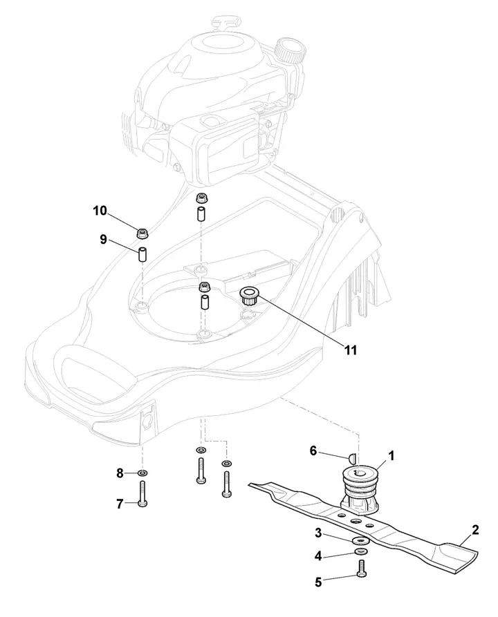 Mountfield SP41 Blade