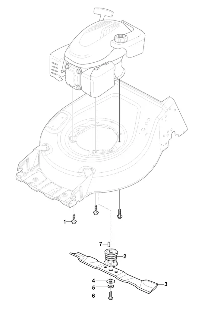 Mountfield SP46 Blade
