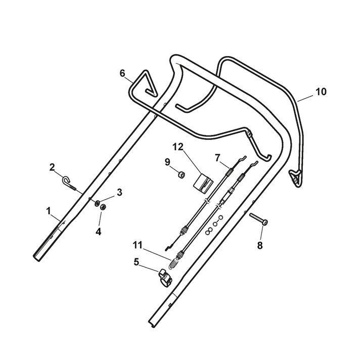 Mountfield SP46 Handle