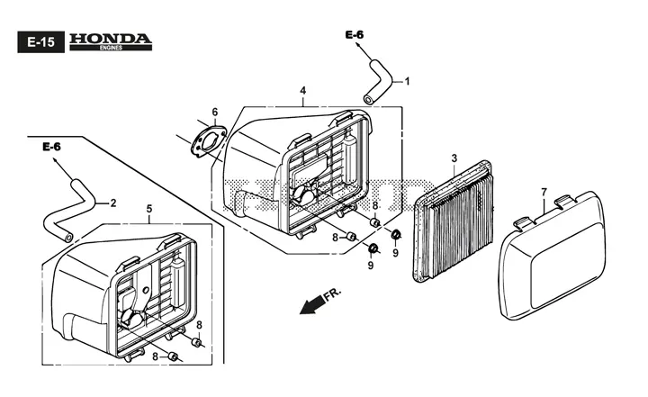 Mountfield SP46 Elite Air Cleaner