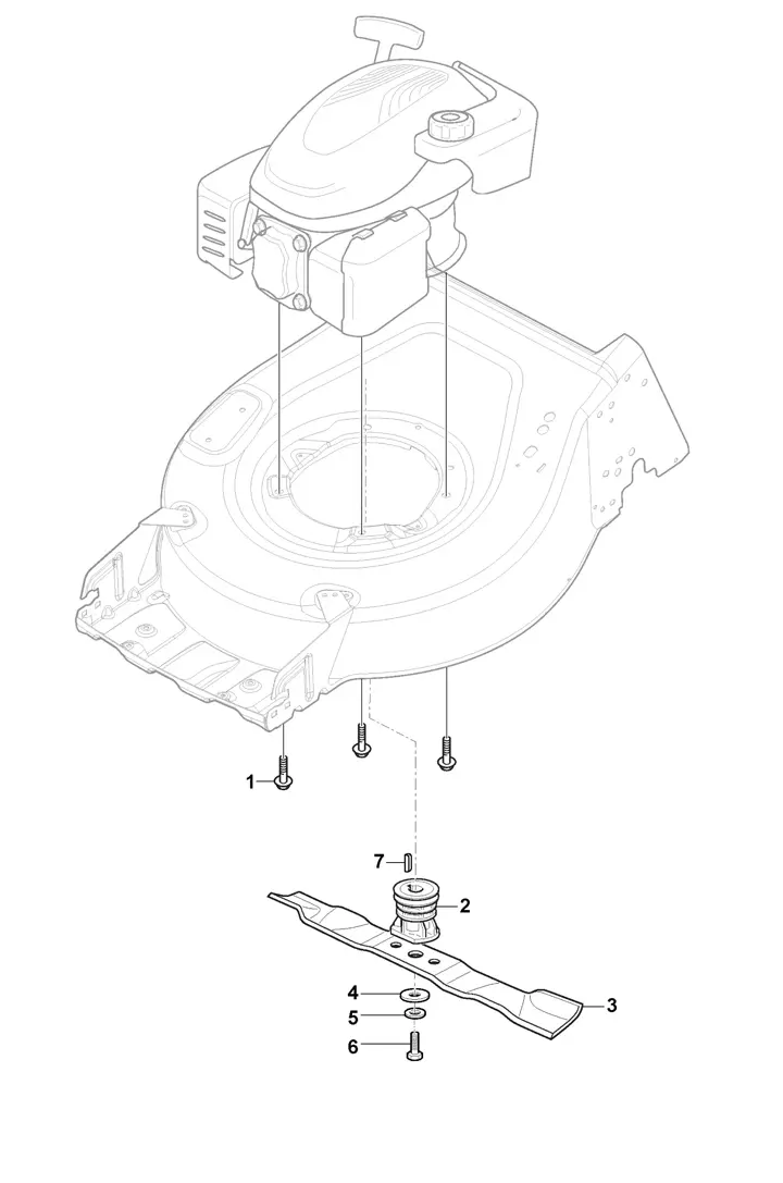 Mountfield SP46 Blade