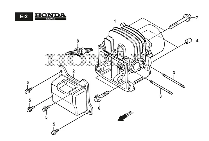 Mountfield SP46-Elite Cylinder Head