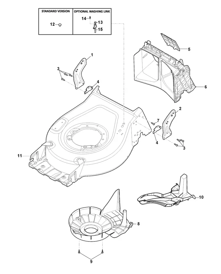 Mountfield SP46 Elite Deck