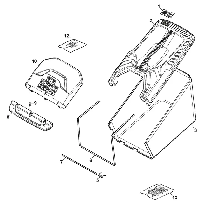 Mountfield SP46 Elite Grass Catcher