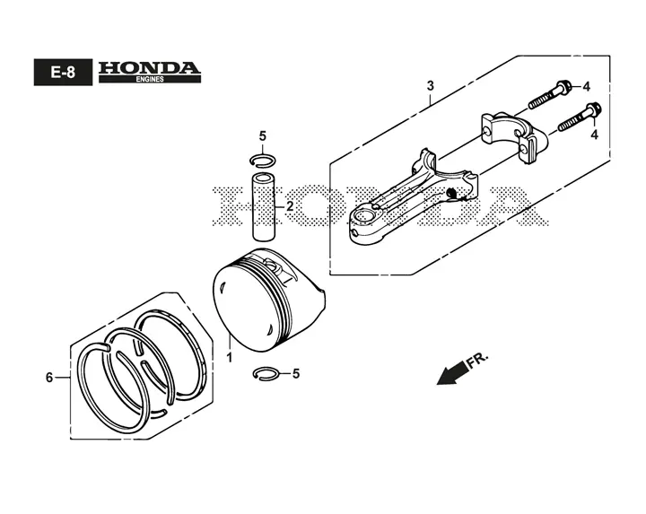 Mountfield SP46 Elite Piston