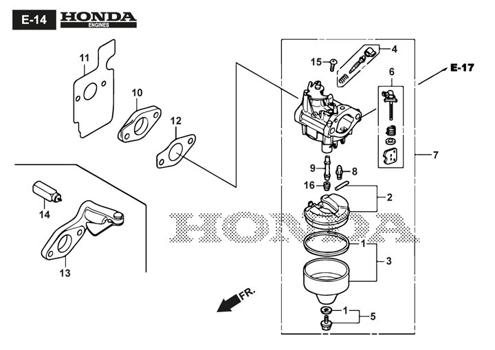 SP485 HW V (2021) Mountfield SP485HWV - Engine Carburettor