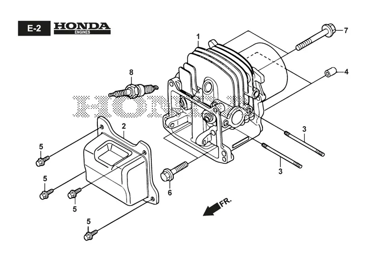 Mountfield SP485HWV - Engine Cylinder Head