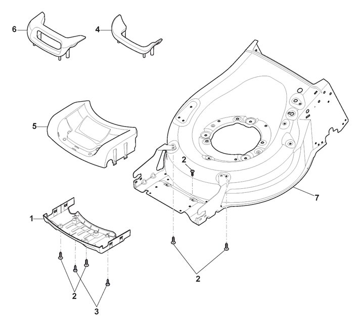 Mountfield SP485HWV - Mask