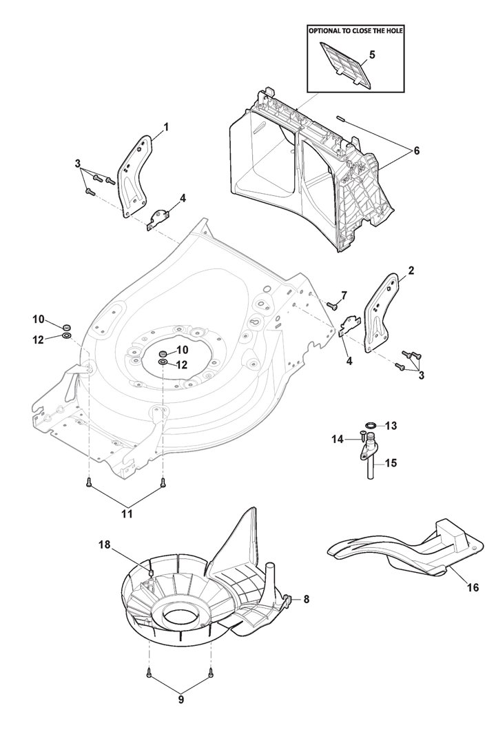 Mountfield SP485HWV Belt Protection