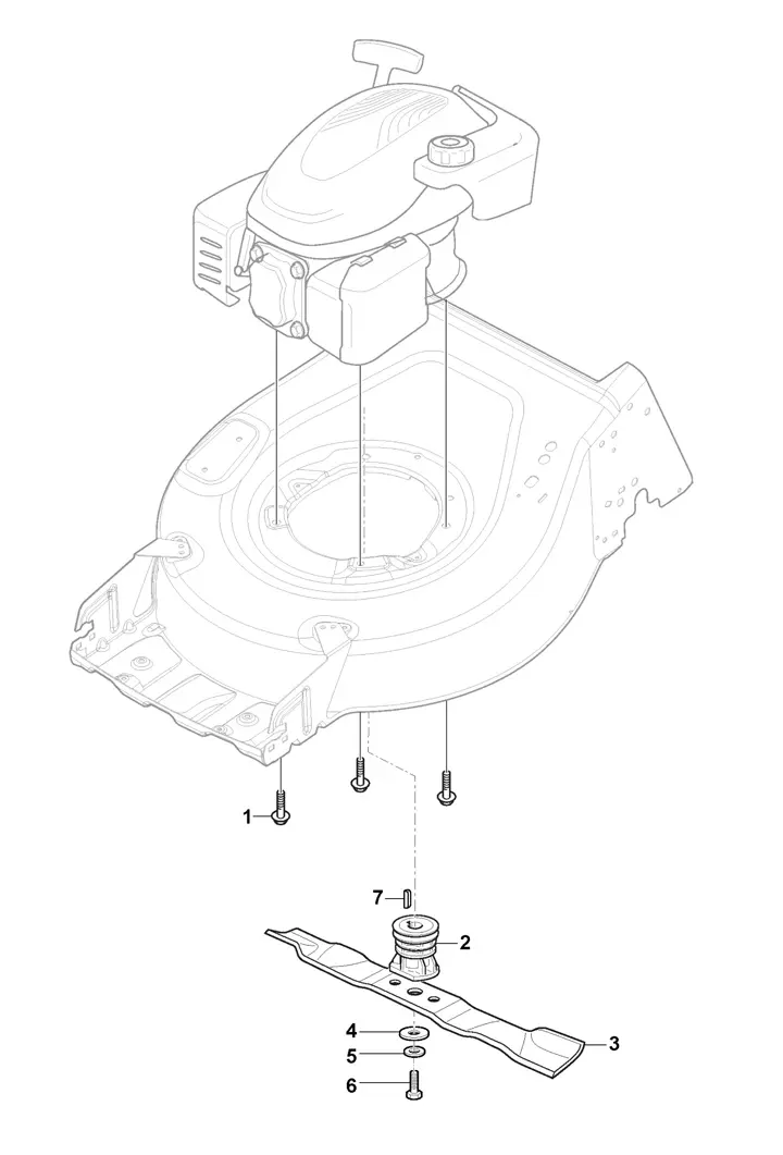 Mountfield SP53 Blade