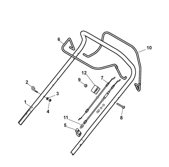 mountfield sp53 handle
