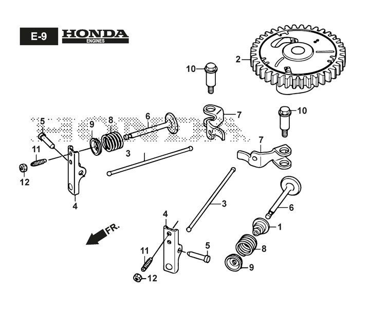 Mountfield SP53-Elite Camshaft