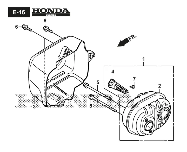 Mountfield SP53-Elite Muffler