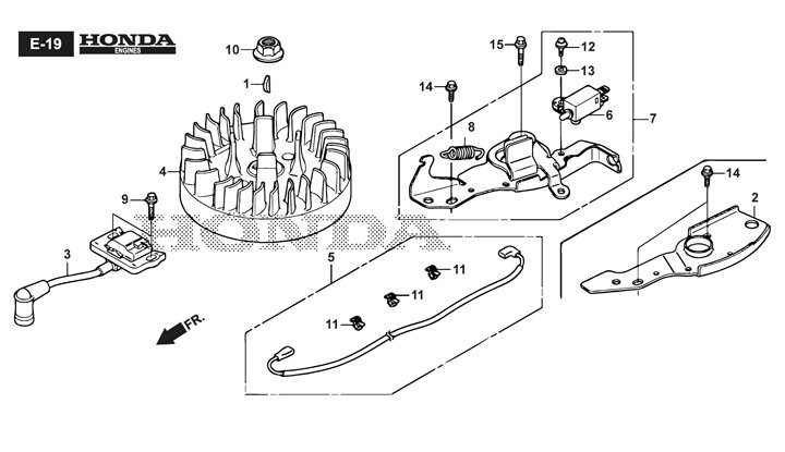 Mountfield SP555RV Flywheel