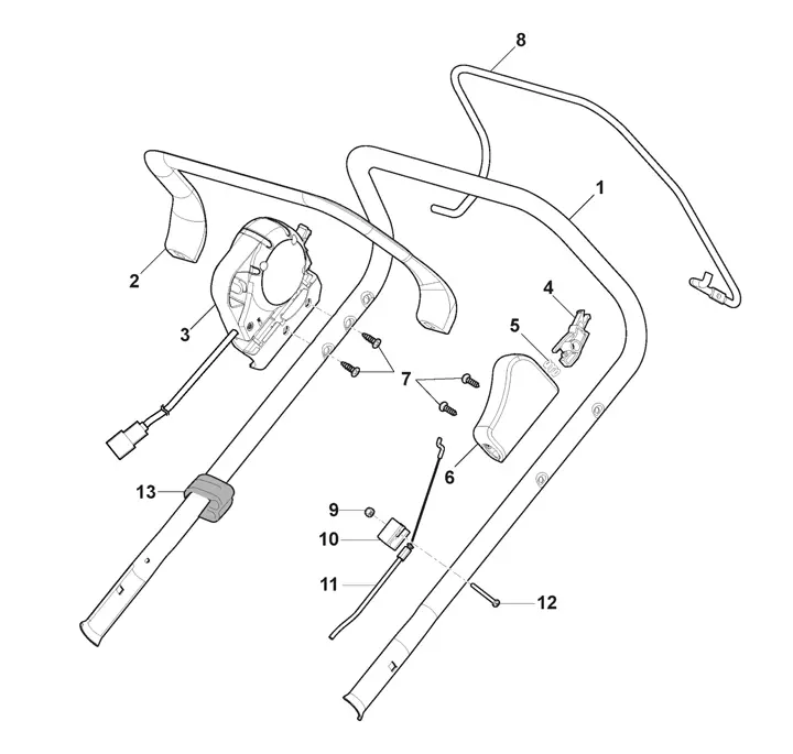 Mountfield Empress 46R Li Handle