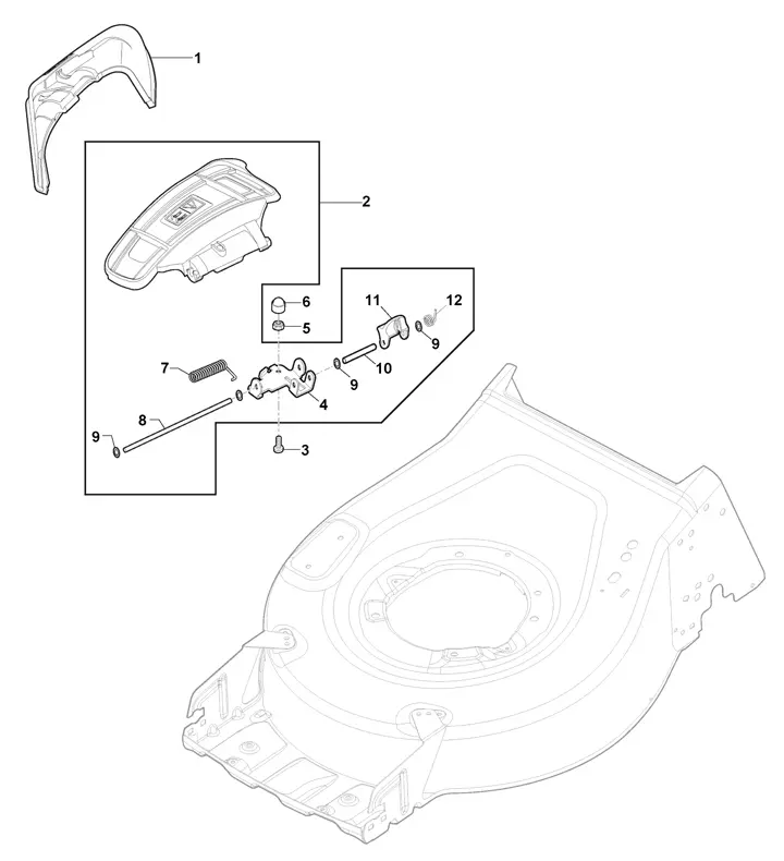 Mountfield Empress 51 Li Ejection Guard