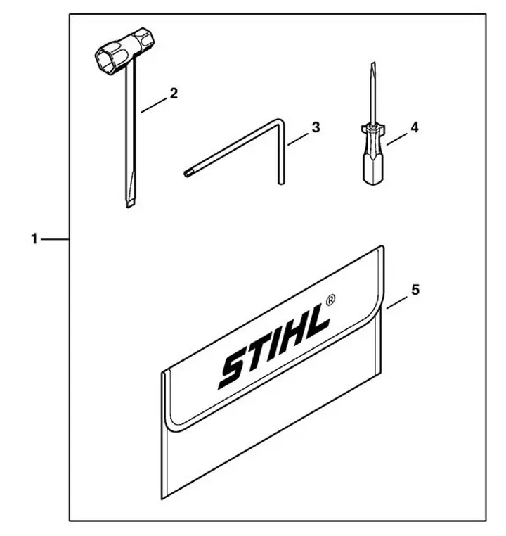 Stihl MS400C-M - Tools