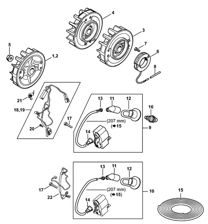 1140-GET-0117_ZGR_01_05 Stihl MS362C-M - Ignition System