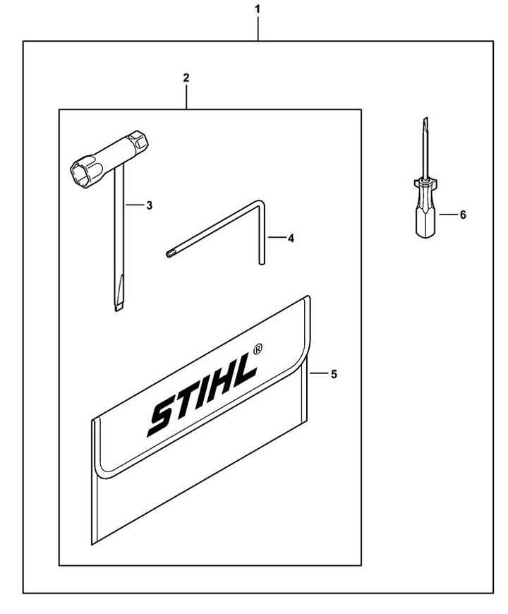 Stihl MS462C-M - Tools